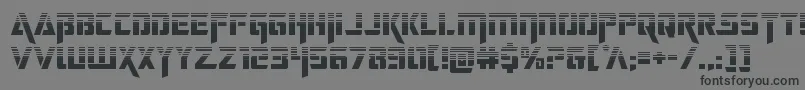 deceptibotshalf Font – Black Fonts on Gray Background