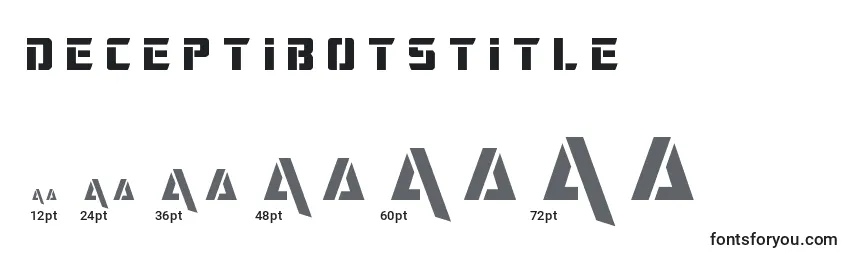 Deceptibotstitle Font Sizes