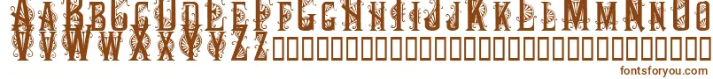 Decocaps Font – Brown Fonts