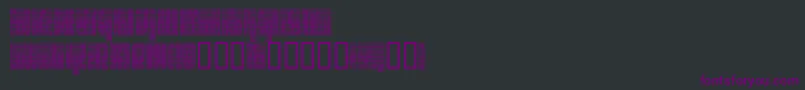DEETC    Font – Purple Fonts on Black Background