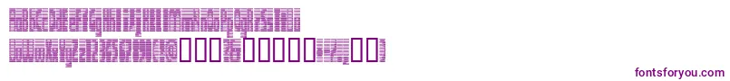 DEETC   -Schriftart – Violette Schriften