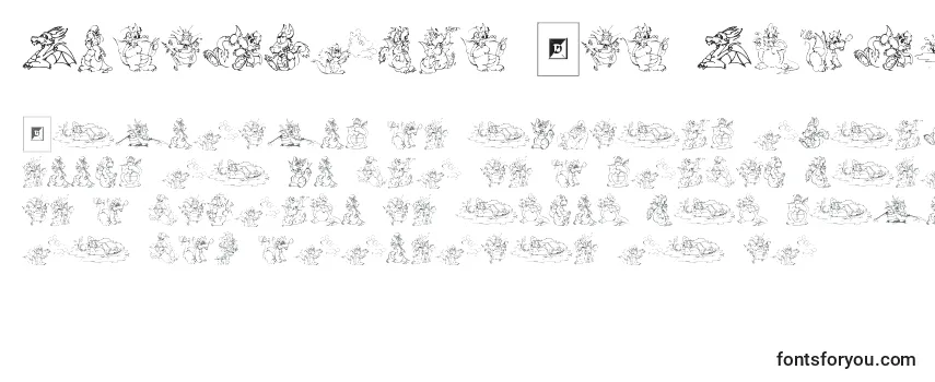 Шрифт Delightful Lil Dragons