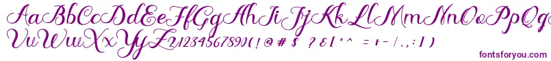 Delima Font – Purple Fonts