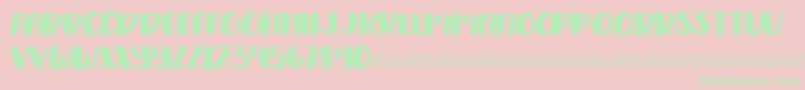 More about Delirious Demo Font Delirious Demo Font – Green Fonts on Pink Background