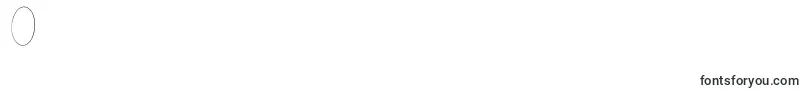 フォントDelissa Script – フォント 数字 0