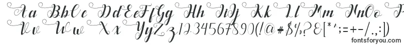 Шрифт Deliya – свадебные шрифты