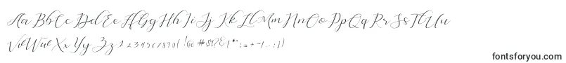 Шрифт Dellisya – шрифты для гравировки
