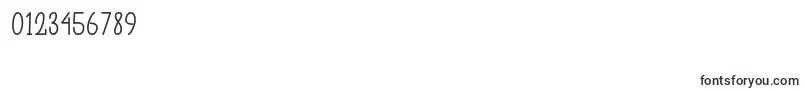 Delponta-Schriftart – Schriften für Zahlen und Nummern