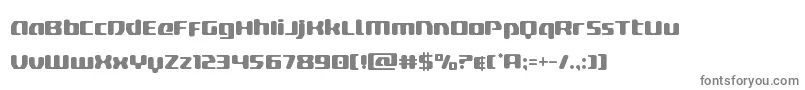 deltaphoenix-fontti – harmaat kirjasimet valkoisella taustalla