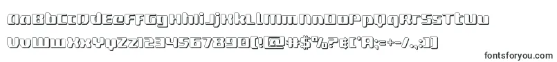 Шрифт deltaphoenix3d – трендовые шрифты