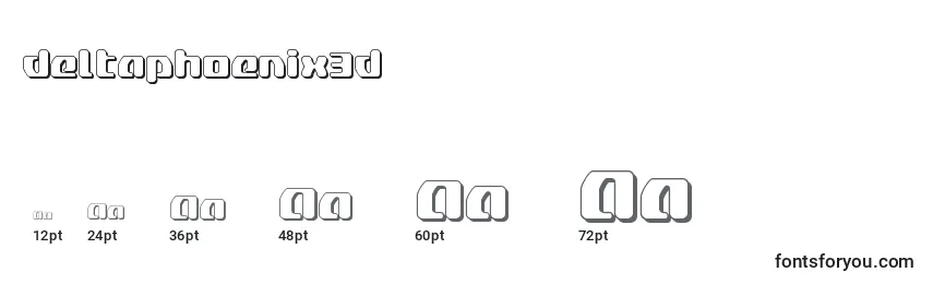 Tamaños de fuente Deltaphoenix3d
