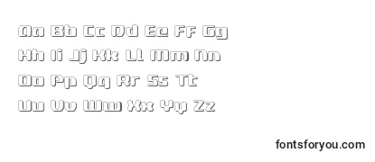 Deltaphoenix3d Font