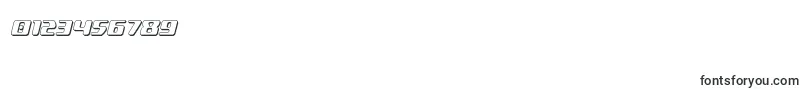 deltaphoenix3dital Font – Fonts for Numbers and Digits