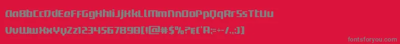 Шрифт deltaphoenixcond – серые шрифты на красном фоне