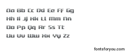 Обзор шрифта Deltaphoenixhalf