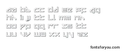 Deltaray3d-fontti