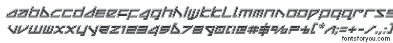 Шрифт deltaraybevelital – шрифты с фиксированной шириной