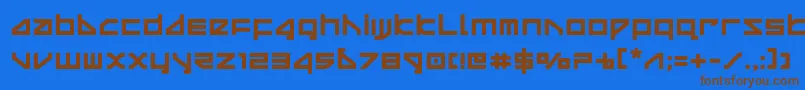 Lisätietoja deltaraybold-fontista deltaraybold-fontti – ruskeat fontit sinisellä taustalla