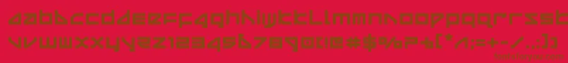 Подробнее о шрифте deltaraybold Шрифт deltaraybold – коричневые шрифты на красном фоне