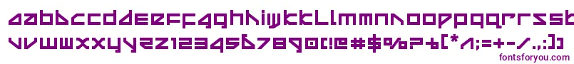 Шрифт deltaraybold – фиолетовые шрифты