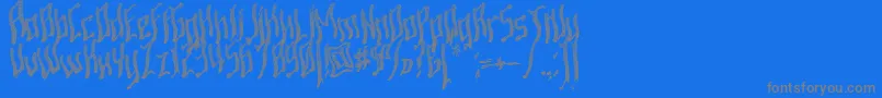 Lisätietoja ArdourWaved-fontista ArdourWaved-fontti – harmaat kirjasimet sinisellä taustalla
