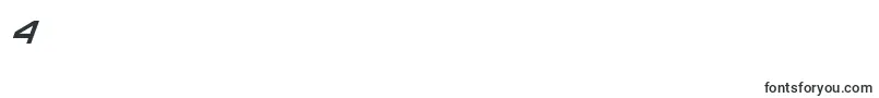 フォントdeltarayboldital – フォント数字4