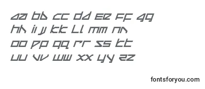 Deltaraycompactital Font