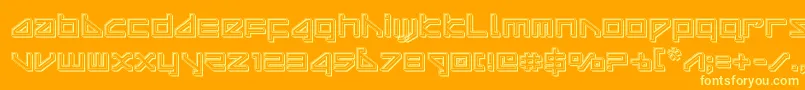 More about deltarayengrave Font deltarayengrave Font – Yellow Fonts on Orange Background