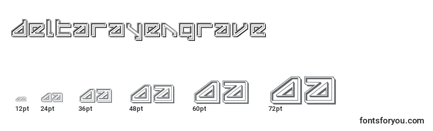 Deltarayengrave Font Sizes