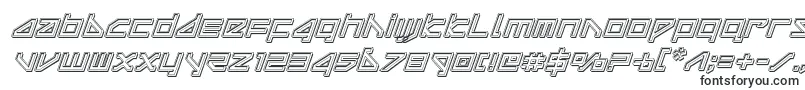 deltarayengraveital Font – Space Fonts