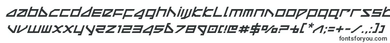 deltarayital Font – Techno Fonts