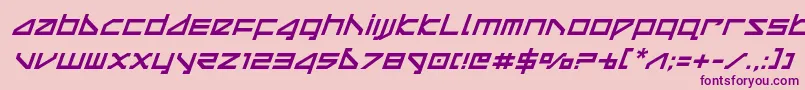 More about deltarayital Font deltarayital Font – Purple Fonts on Pink Background