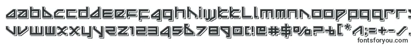 deltaraypunch-Schriftart – Schriftarten, die mit D beginnen