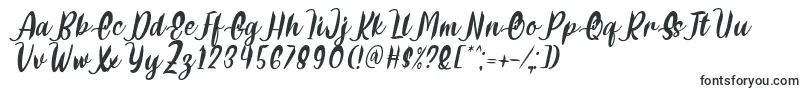 Шрифт Delumba Italic Font by 7NTypes – шрифты брендов