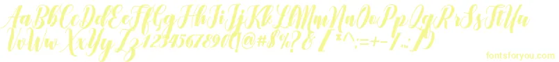 Denmahis Font – Yellow Fonts