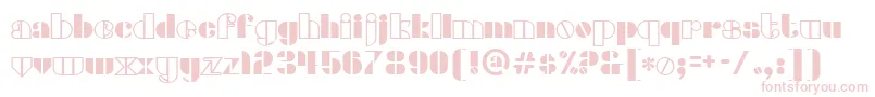 densmore Font – Pink Fonts on White Background