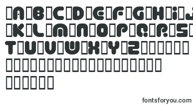 Identifont - Stencil Bold