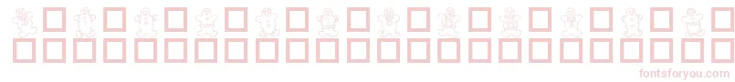 fuente DESTGD   – Fuentes Rosadas Sobre Fondo Blanco