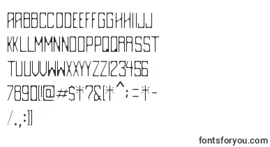 DestrucciРІn font – new Fonts