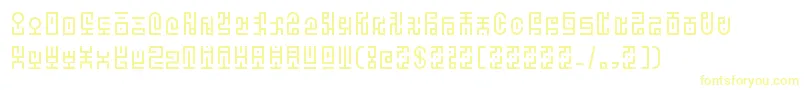 Deus Antics Font – Yellow Fonts