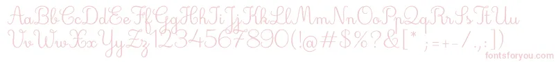 Deuxieme Rang Font – Pink Fonts