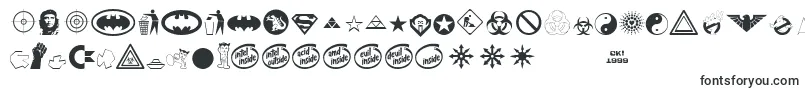 Шрифт Devil inside – шрифты для логотипов