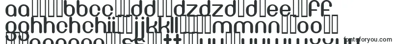 Czcionka DF66C    – słowackie czcionki