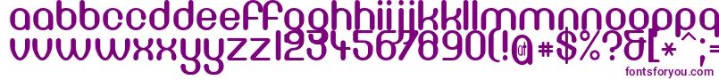 DF66C    Font – Purple Fonts on White Background