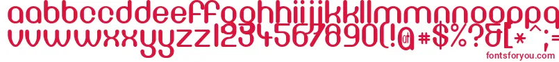 フォントDF66C    – 赤い文字