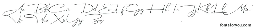 フォントDhanikans Signature Italic dafont – フォント キッチン