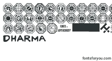 Dharma Initiative Logos font – Fonts For Television
