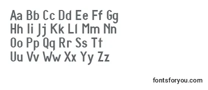 Diamante regular Font