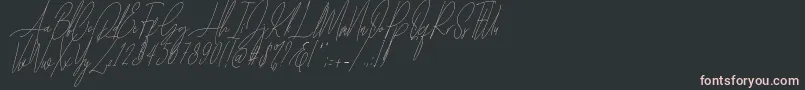 Lisätietoja Diamante Signature Italic -fontista Diamante Signature Italic -fontti – vaaleanpunaiset fontit mustalla taustalla