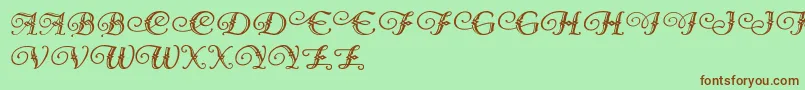 More about Diamond Dreams Font Diamond Dreams Font – Brown Fonts on Green Background